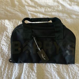 Barry’s gym bag